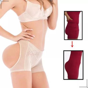 Imagem de Short Calcinha Empina Levanta Bumbum Sem Bojo Kardashian - Ninfrodite,