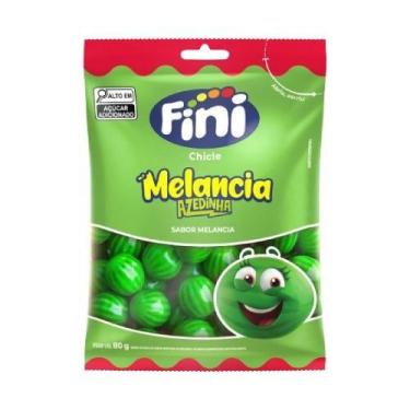 Imagem de Chiclete Fini Melancia Azedinha - Pacote com 80G