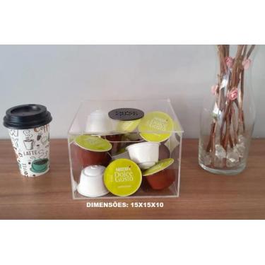 Imagem de Caixa Acrílica Organizadora De Cápsulas Café Dolce Gusto - Super 3D