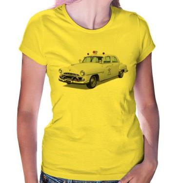 Imagem de Baby Look Sheriff Car - Foca na Moda, Amarelo, GGG