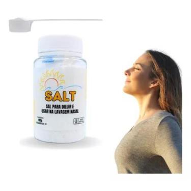 Imagem de Sal Lavagem Nasal Ultrafino Para Diluir Lavagem Nasal 100g - Ecommerce