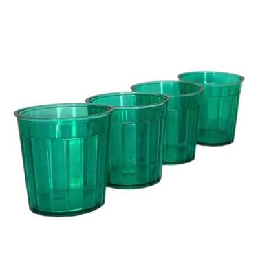 Imagem de Kit 20 Copos Shot Acrílico 50ml Dose Degustação Copo Cachaça - MGB