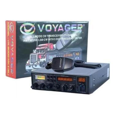Imagem de Radio Px Voyager Vr 9000 Mk2 cor preto versao Dama Da Noite 271 Canais
