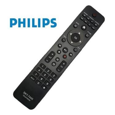 Imagem de Controle Remoto Para Tv Philips led lcd 32pfl5604d 42pfl5604d - LELONG