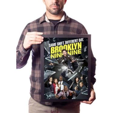 Imagem de Poster Moldurado Decorativo Brooklyn 99 Serie Quadro - Fanarte