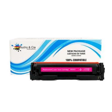 Imagem de Toner Compatível W2023A 414A Magenta M454 M479 Sem Chip 2.1K - Cartuch
