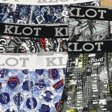 Imagem de Kit 10 Cuecas Boxer Adulto Klot - Box Estampada, G