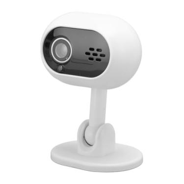 Imagem de Câmera de Segurança Interna 1080P para Monitor de bebê, Câmera de Cachorro Com Detecção de Movimento, Câmera de Segurança Doméstica WiFi, Sirene de áudio Bidirecional, Visão