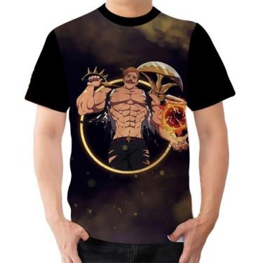 Imagem de Camiseta Camisa Ads Nanatsu no taizai Anime Escanor Orgulho 3 - Fabriq