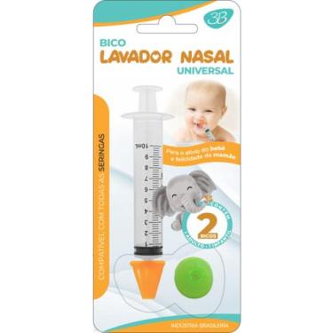 Imagem de Lavador Nasal Universal 2 Bicos + Seringa - 3B