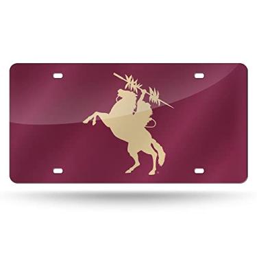 Imagem de Rico Industries Etiqueta de corte a laser NCAA Florida State Seminoles 30,48 cm x 15,24 cm para carro/caminhão/SUV; decoração de automóveis