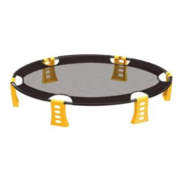 Imagem de simhoa Kit Portátil de Vôlei para Areia, Amarelo