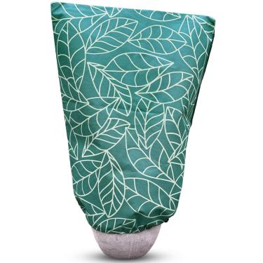 Imagem de UB-STORE Capas de plantas proteção contra congelamento 61 x 81 cm em pacote com 2 | Cobertores verdes de geada de inverno para plantas ao ar livre | Sacos de cobertura de jardim reutilizáveis com