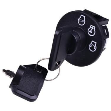Imagem de DUDSN Interruptor de ignição com chaves 5 terminais 117-2221 137-4100 compatível com modelos Toro Z Master TimeCutter ZS SS Series Titan Exmark Lazer Z