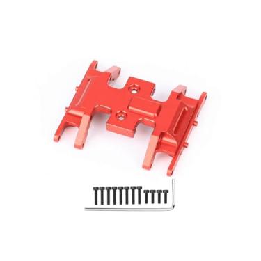 Imagem de FEDCO SCX24 Skid Plate Chassis Heavy Counterweight Gearbox Mount for Axial SCX24 Upgrade Parts 1/24 RC Crawler
