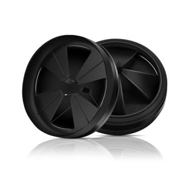 Imagem de Protetores contra respingos de lixo 9,5 cm defletor de pia QCB-AM de colarinho silencioso plugues de drenagem acessórios de reposição para InSinkErator Evolution Series 2-Pack