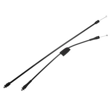 Imagem de Hihaha Cabo de trava de porta de carro para Ford E150 E250 E350/interno/plástico de metal durável/2 peças preto prateado