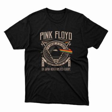 Imagem de Camiseta Basica Pink Floyd Band Rock Metal The Dark Side of The Moon T
