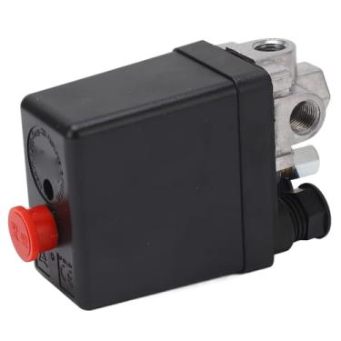 Imagem de Interruptor de Pressão, Interruptor de Compressor de Ar de 6-8KG Com Conexão de Porta única, NPT1/4in 135-175psi 20A AC 240V, para Ferramentas Pneumáticas, Pintura