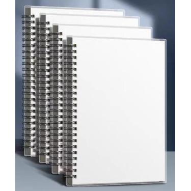 Imagem de Caderno Espiral A5 e B5 - Papel Forrado, Grade e em Branco - Diário, S