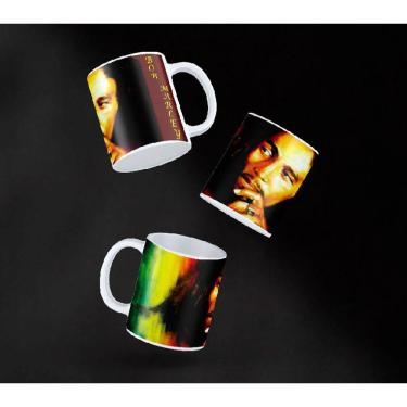 Imagem de Caneca Cerâmica Rock Bob Marley