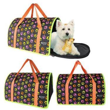 Imagem de Bolsa Transporte de Pet Cachorro Gato Viagem Avião Gol Azul Latam Carr