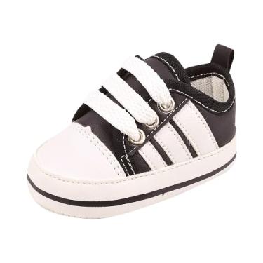 Imagem de Sapatinho Tênis Bebê Mânia Conforto Casual - Preto (Preto, BR, Bebê, Numérico, 14)