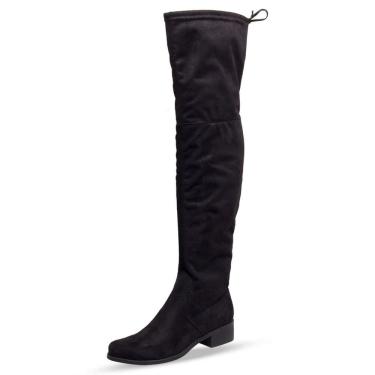 Imagem de Bota Feminina Cano Longo Suede Strech Over Knee Bottero