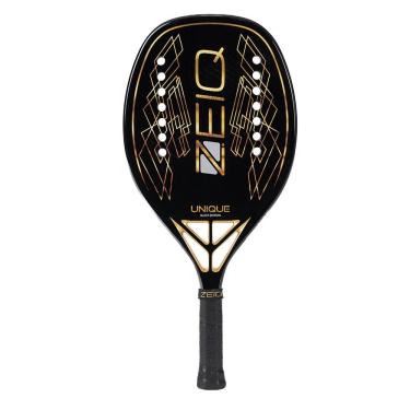 Imagem de Raquete de Beach Tennis Zeiq Unique Black 18k