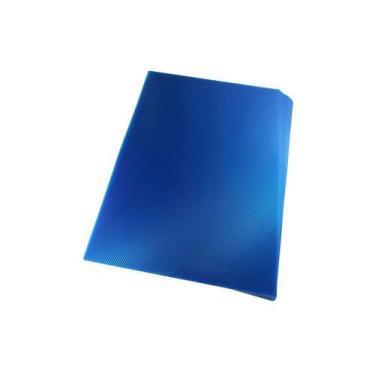 Imagem de Capa para encadernação A4 Azul PP Line 0,30mm 100un - Lassane