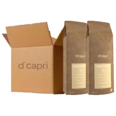 Imagem de Kit C/ 2 Cappuccino Em Pó Tradicional 1 Kg Di Capri Premium