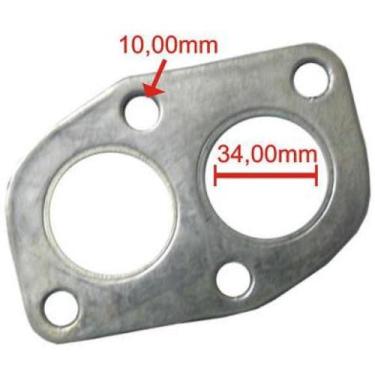 Imagem de Junta da saída do escapamento Fiat Fiorino 1981 a 2004 - BASTOS