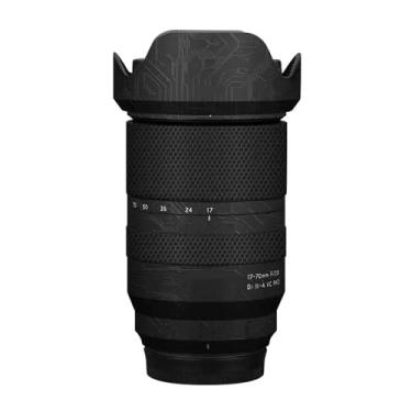 Imagem de Película protetora para lente de câmera, película protetora, decalque para Tamron 17-70 mm F2.8 adequado para câmera Fujifilm X Mount 17-70 2.8 (preto circuito)