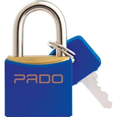 Imagem de Pado Cadeado Color 25 Azul - pado cadeados