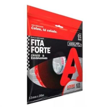 Imagem de Fita dupla face frisos e emblemas para carro 12mm x 20m adere