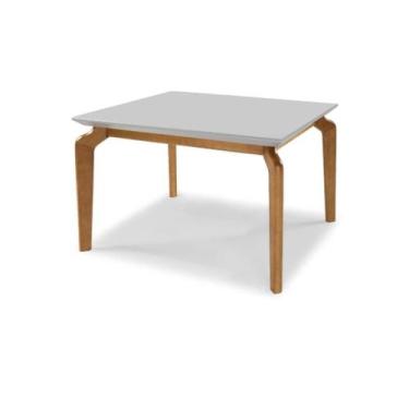 Imagem de Mesa de Jantar Quadrada Prince Tampo de Vidro - Treo Made, 1,50x1,50