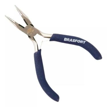 Imagem de Alicate Mini Bico Meia Cana Aço Carbono 8994 Brasfort 125mm - Artesana