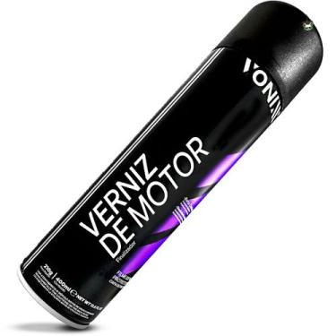Imagem de Verniz de Motor Brilho Proteção Spray 400ml Vonixx