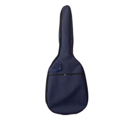 Imagem de Capa Bag Azul Para Violão Folk Simples Alça Dupla - GG Confecções