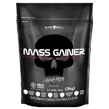 Imagem de Refil Mass Gainer Baunilha 3Kg, Black Skull