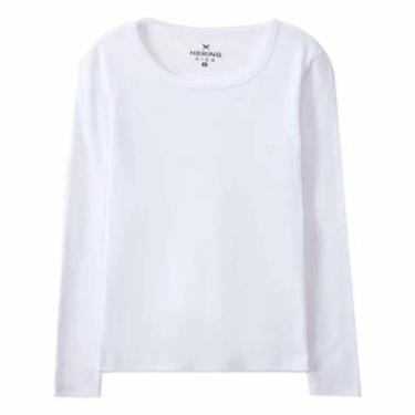Imagem de Blusa Hering Infantil Básica Menina Manga Longa Branca-Feminino