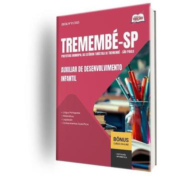 Imagem de Apostila Prefeitura Tremembé Sp 2025 Auxiliar - Apostilas Opção