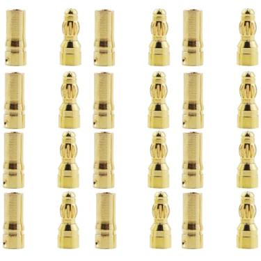 Imagem de GZWZH 12 pares de conectores bala de cabeça banana macho e fêmea de 3,5 mm para controle remoto de motor ESC Plug Drone Solar Street Lights