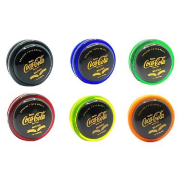 Imagem de Kit Coleção Profissional de Ioios (Yoyo, Yo-Yo) Refrigerante Coca com 6 Unidades