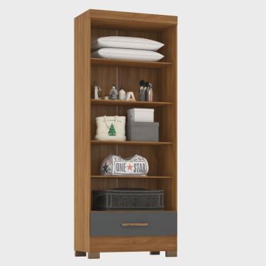Imagem de Módulo Closet 1 Gaveta Smart Versatile Espresso Móveis