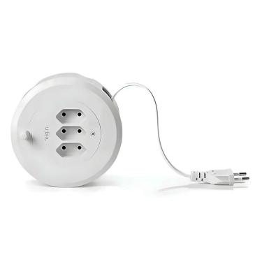 Imagem de Extensao Eletrica Elgin Carretel De 3 Tomadas Com 5 Mestros