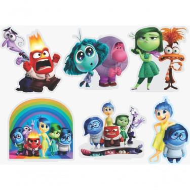 Imagem de Kit Display D Mesa 6 Peças Festa Divertidamente 2 Mdf