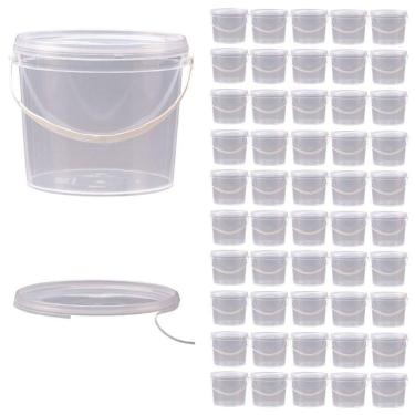 Imagem de Balde 1.8L Para Armazenar Produtos Naturais 50 Pçs