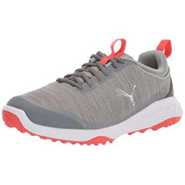 Imagem de Puma Tênis de golfe feminino Ignite Malibu Liberty, Preto/branco, 44