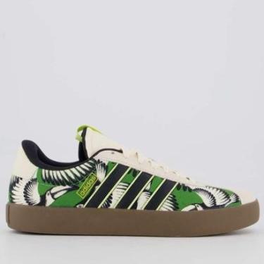 Imagem de Tênis Adidas VL Court 3.0 Farm Feminino Verde-Feminino